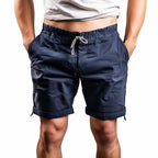 Casual Summer Shorts – Navy Blue