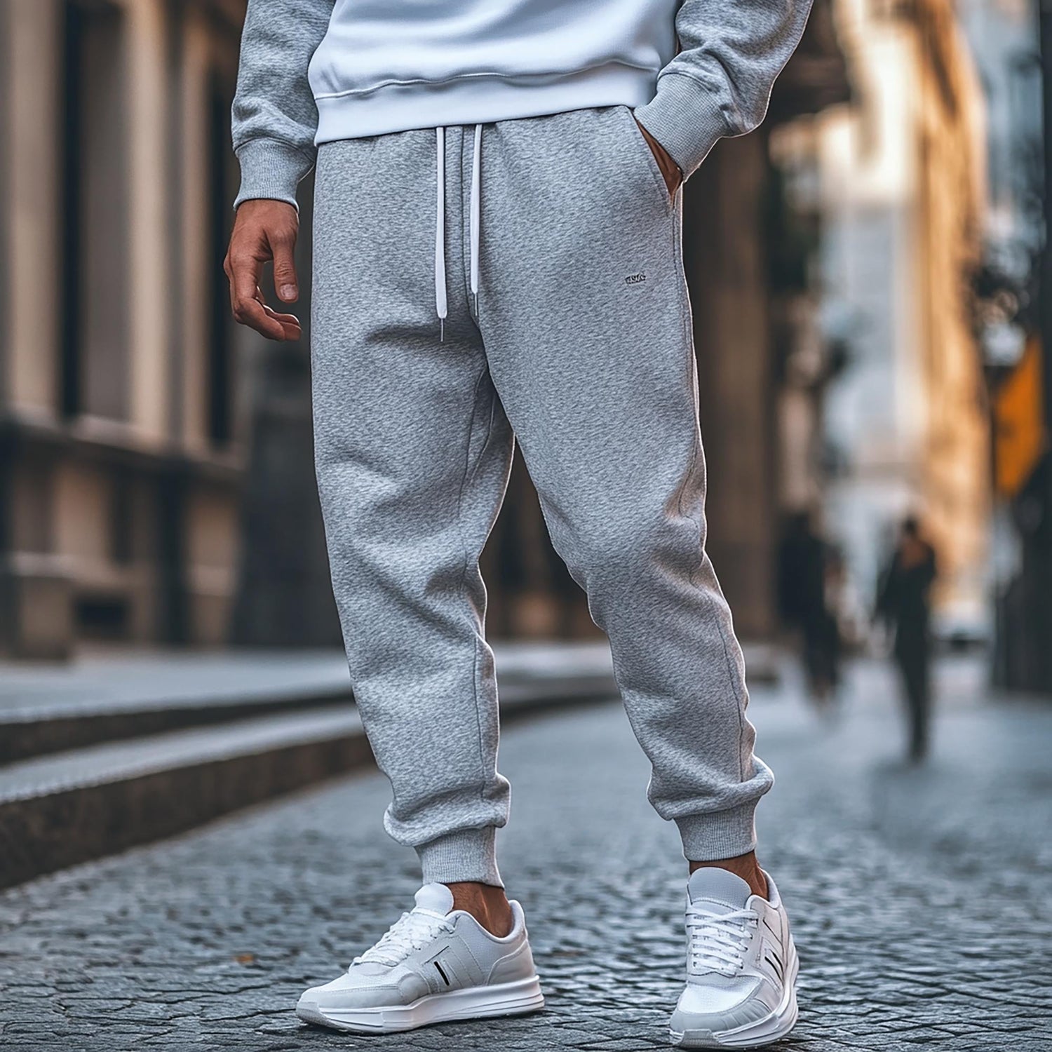 Casual Jogger Track Pants – Grey