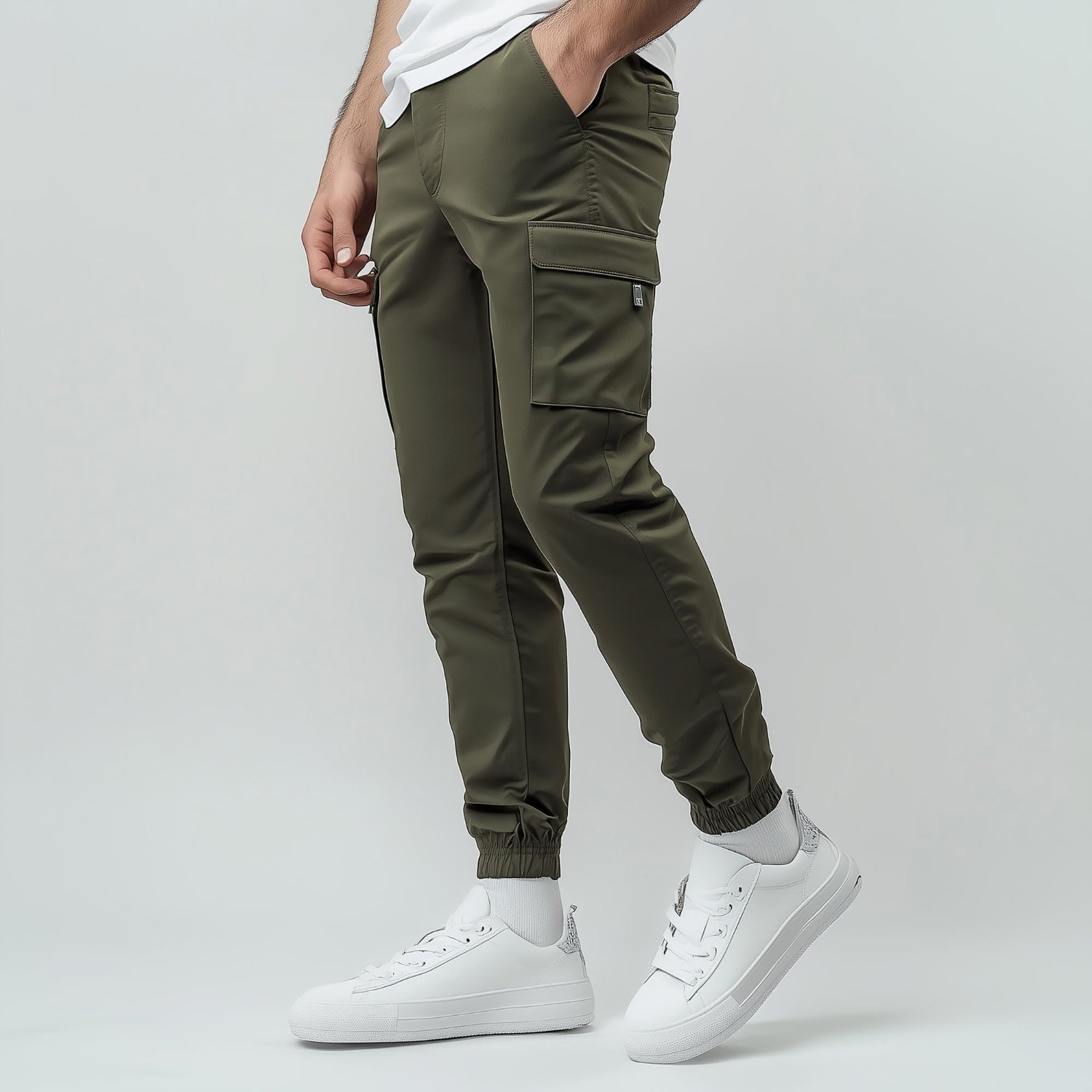 Everyday Comfort Track Pants – Olive