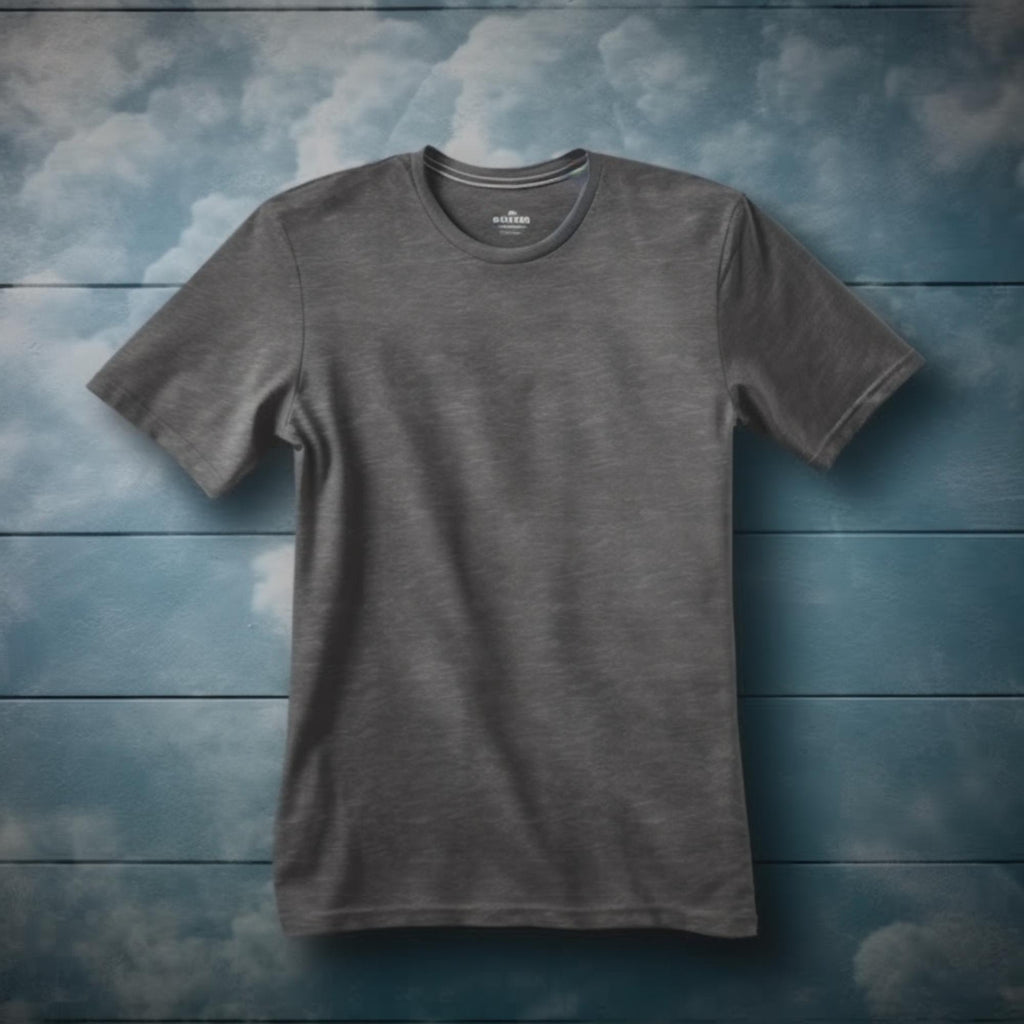 Everyday Comfort Round Neck T-Shirt – Grey