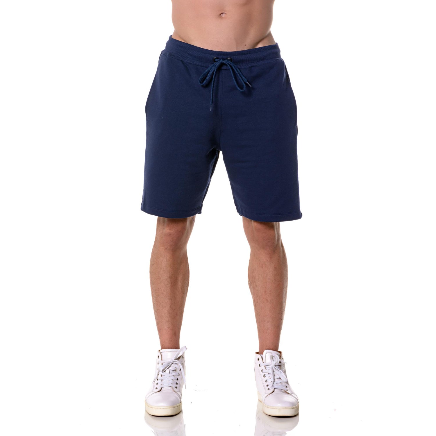 Casual Summer Shorts – Navy Blue