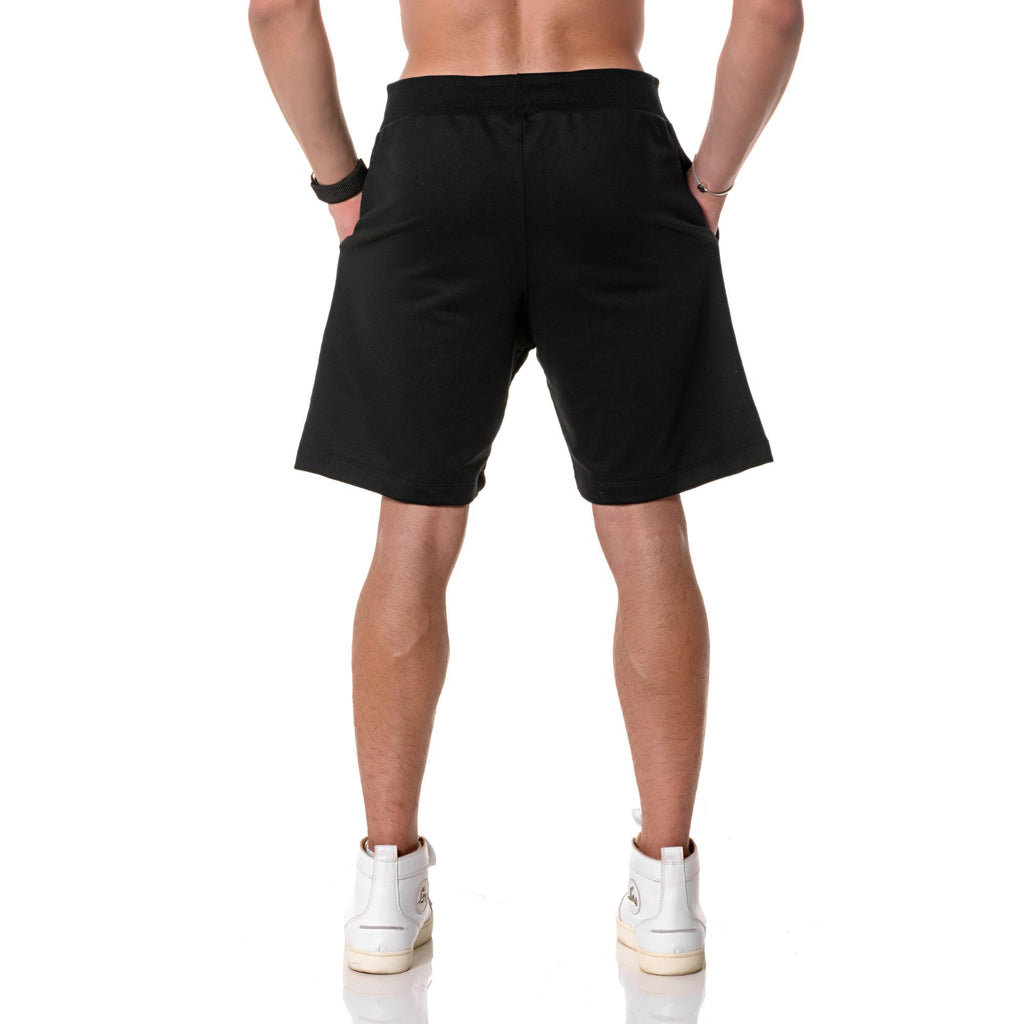 Cotton Lounge Shorts – Black