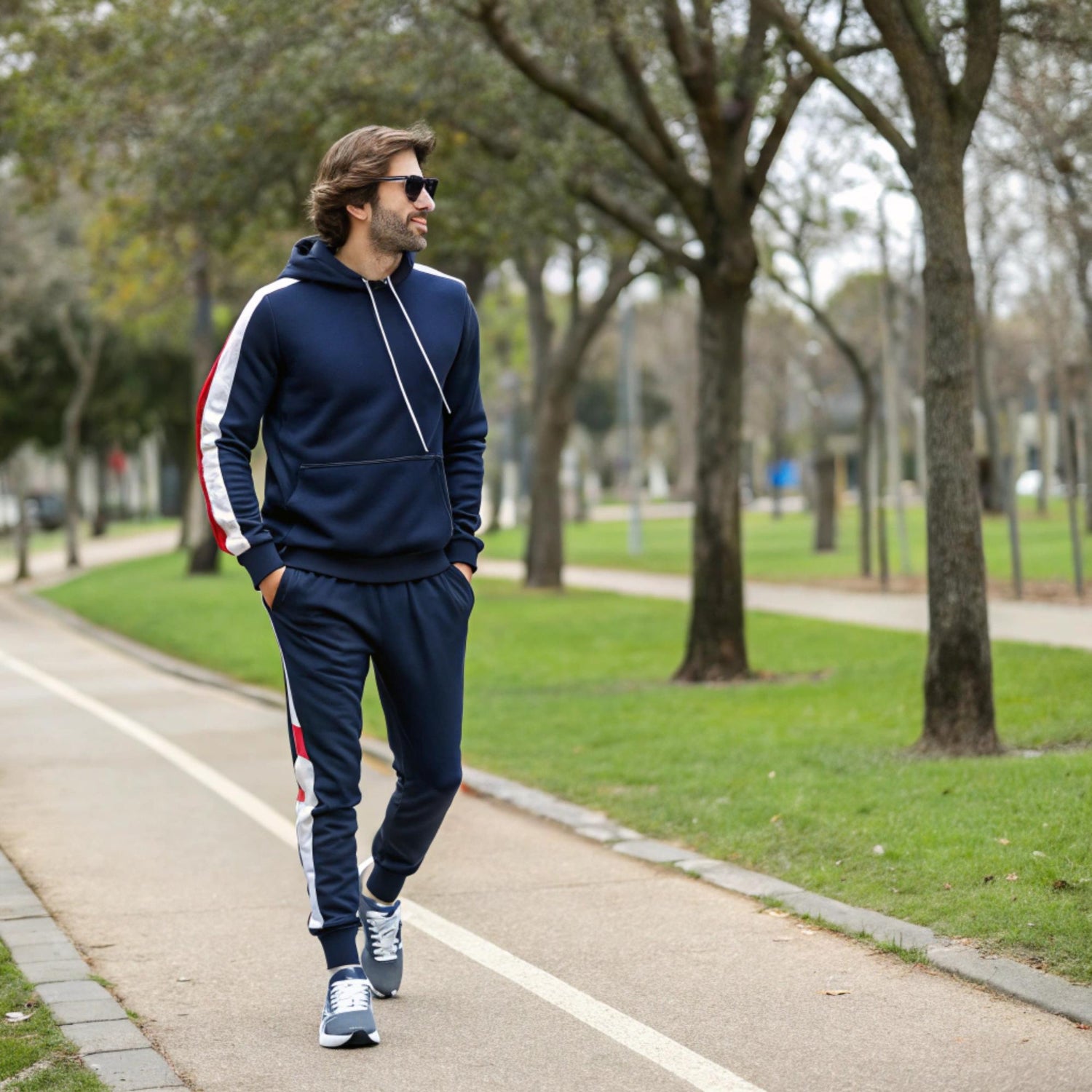 Sports Performance Track Pants – Navy