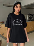 Casual Long Length T-Shirt – Black