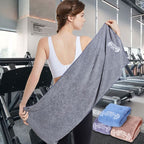 Quick Dry Microfiber Towel – Grey