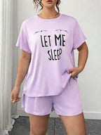 Relax Fit Sleep T-Shirt – Lavender