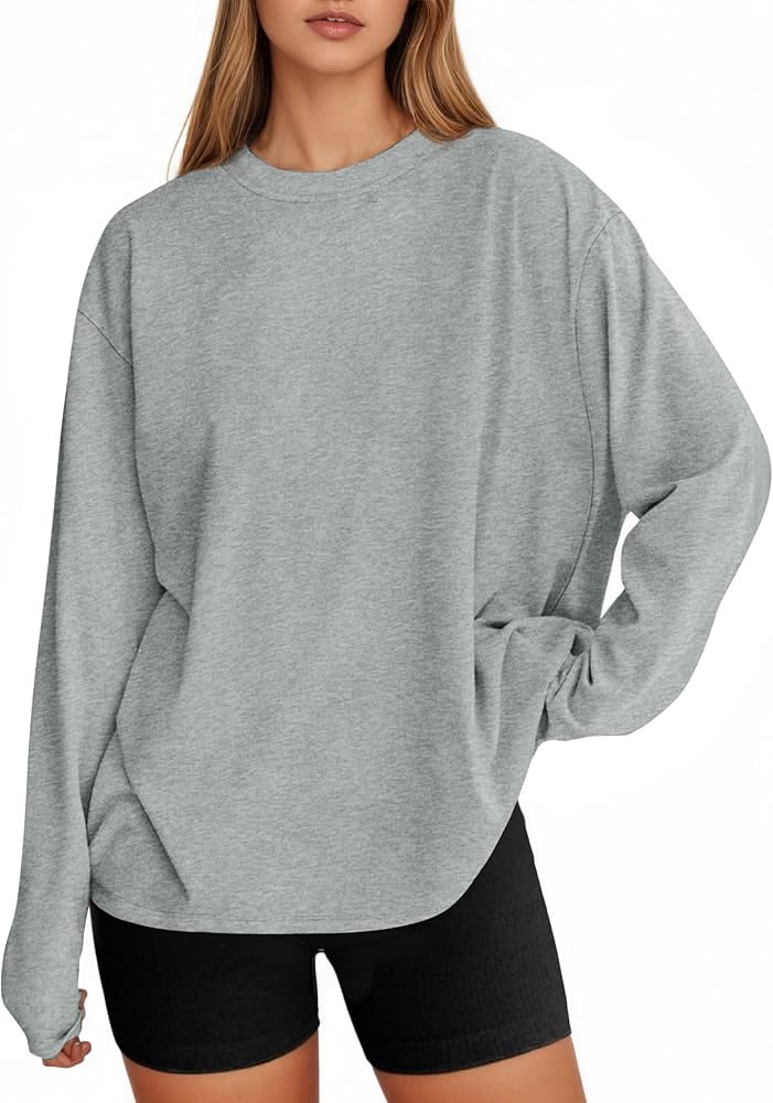 Comfort Fit Long T-Shirt – Grey