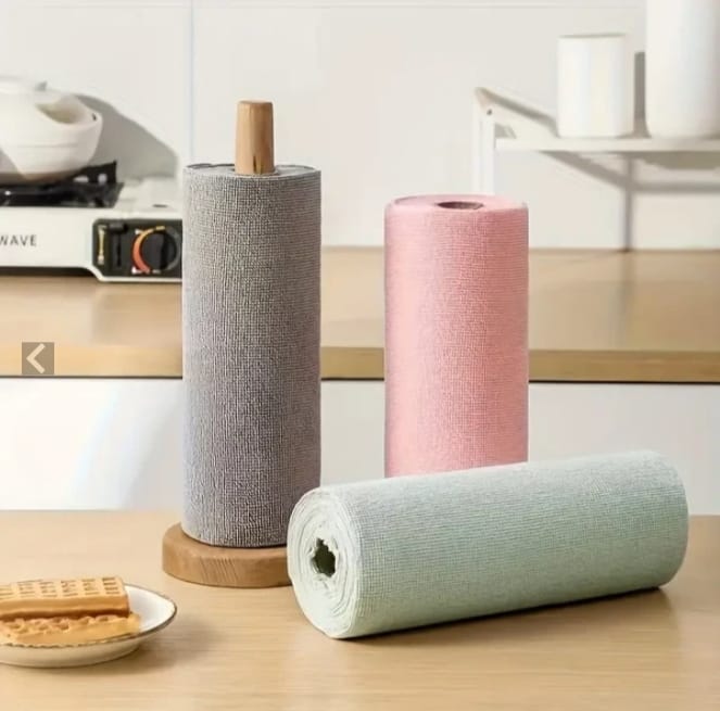 Organic hand-made micro fiber rolls