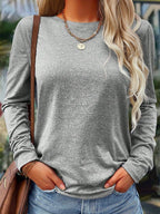 Comfort Fit Long T-Shirt – Grey
