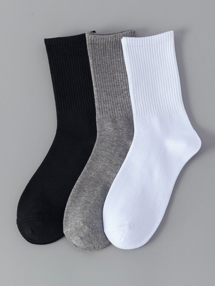 Premium Cotton Ankle Socks – Black (Pack of 3)